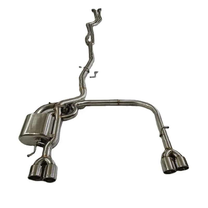 Exhaust System for E60 2.0 2.5 Change MT Bumper Catback Exhaust Valved Control Exhaust Pipe