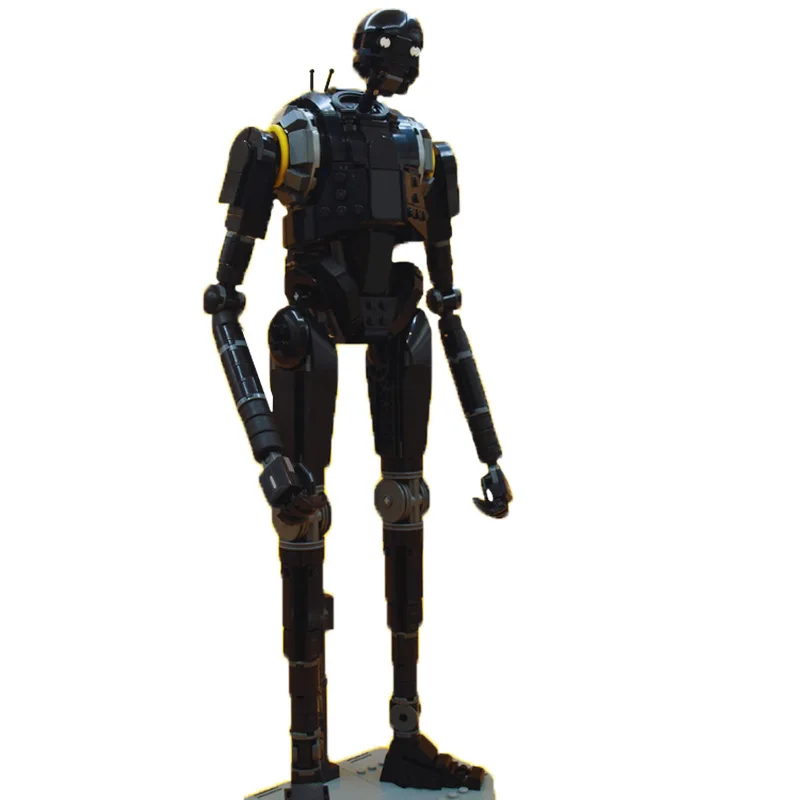 NEW 1058PCS MOC-75434 스타 배틀 K-2S0 보안 드로이드 모델 빌딩 DIY 블록 창의적 조립 교육용 장난감 어린이 선물