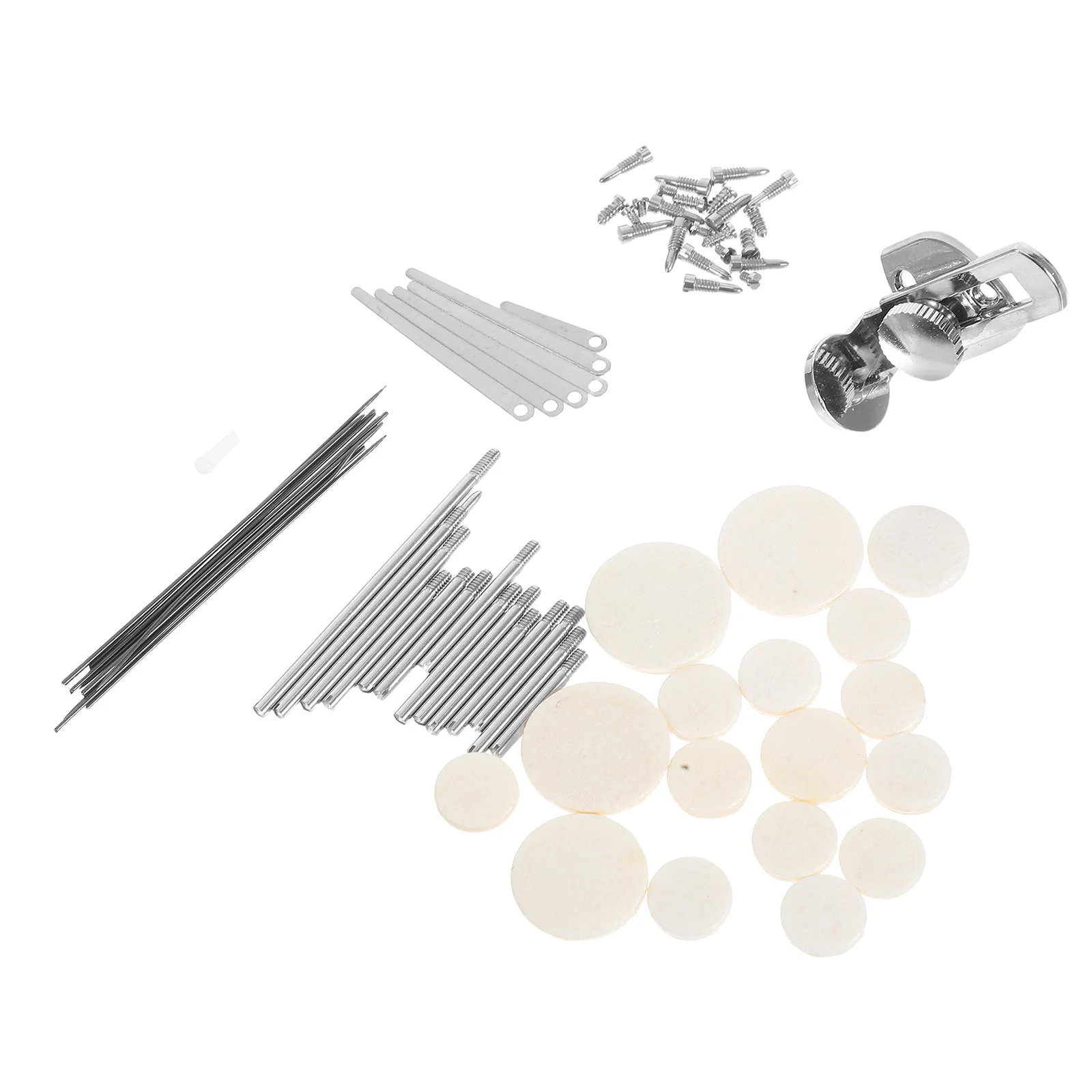 

Clarinet Repair Set Tool Screws Tools for Rubber Maintenance Key Rollers Repairing Parts Thumb Rest