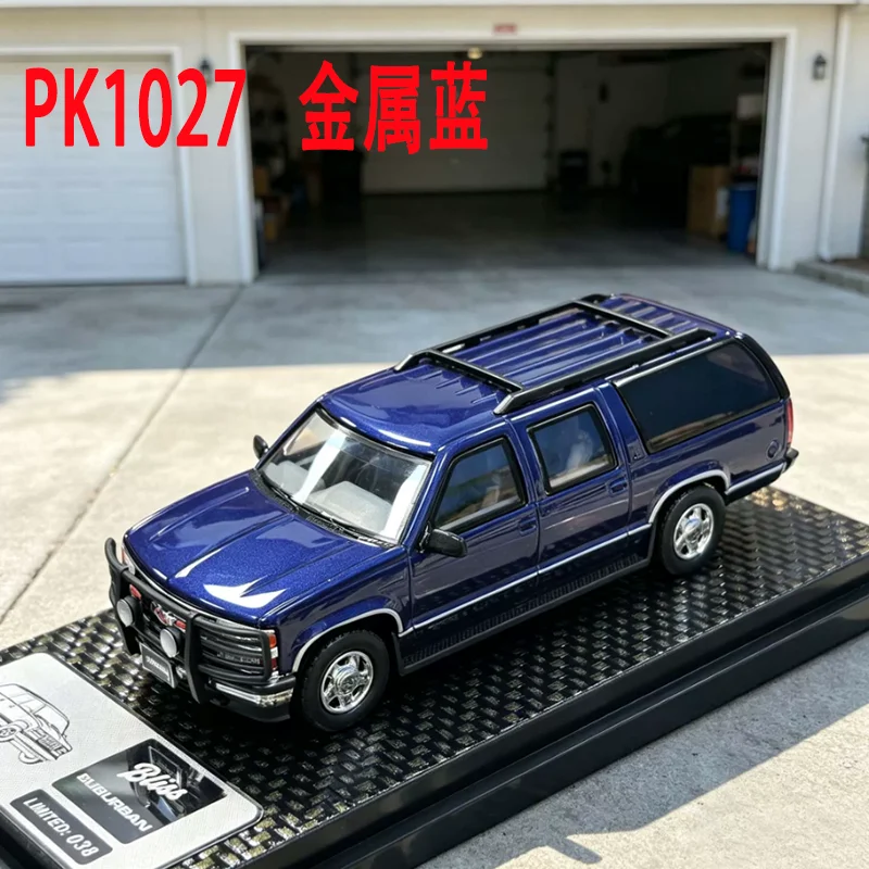 BlissModel 1:64 Scale Suburban Alloy Car Model Adult Gift Static Finished Decoration Desktop Creative Souvenir Toy
