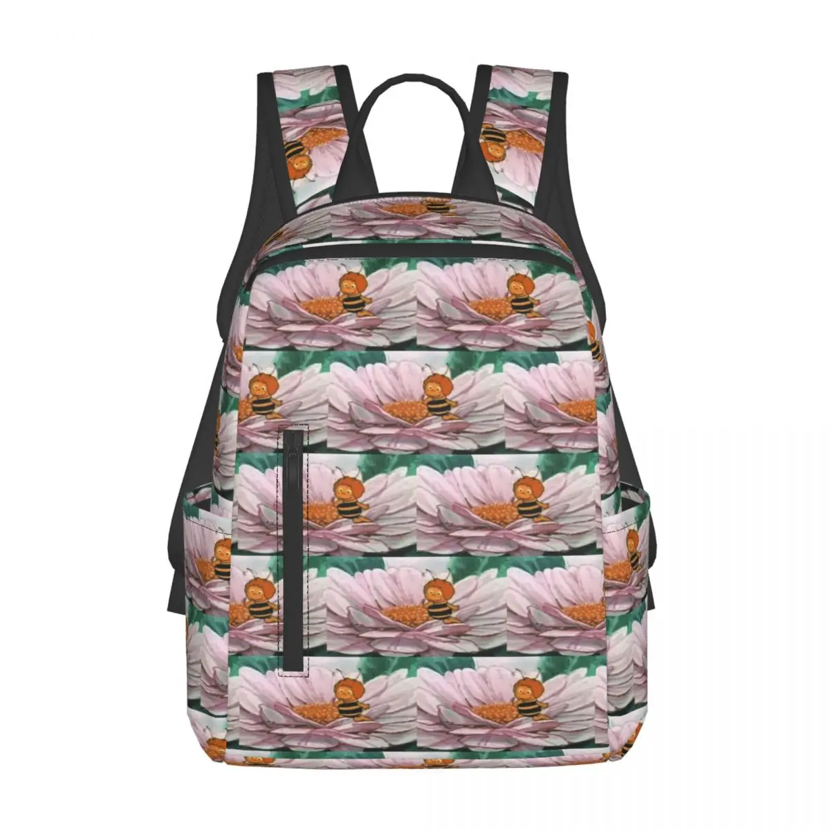 

Maya The Bee Backpack Daypack Large Capacity Boys Girls BookBag School Bag Shoulder Bags for Men Women
