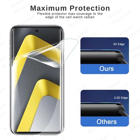 Для PocoPhone M8 M8Pro PocoM81-3 шт. Мягкая гидрогелевая пленка для Xiaomi Poco M8 Pro Xiomi Poko M8, защитная пленка с полным покрытием, без стекла
