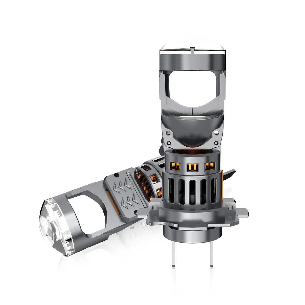 

Mini H7 LED Projector Lens Bulbs Nice Clear Cut Line Plug and Play 6000K White H7 Headlight for Car Lights