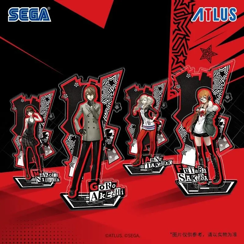 Original Persona 5 Royal Acrylic Stand ATLUS Anime Peripheral Ornament Acg Goods Collect Toy Cute Trendy Fun New Girl Boys Gift view 4