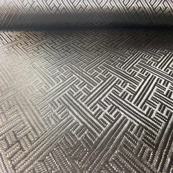 Kafu KFC240R carbon fiber jacquard pattern car parts modification sports goods DIY surface decoration carbon fiber woven fabric