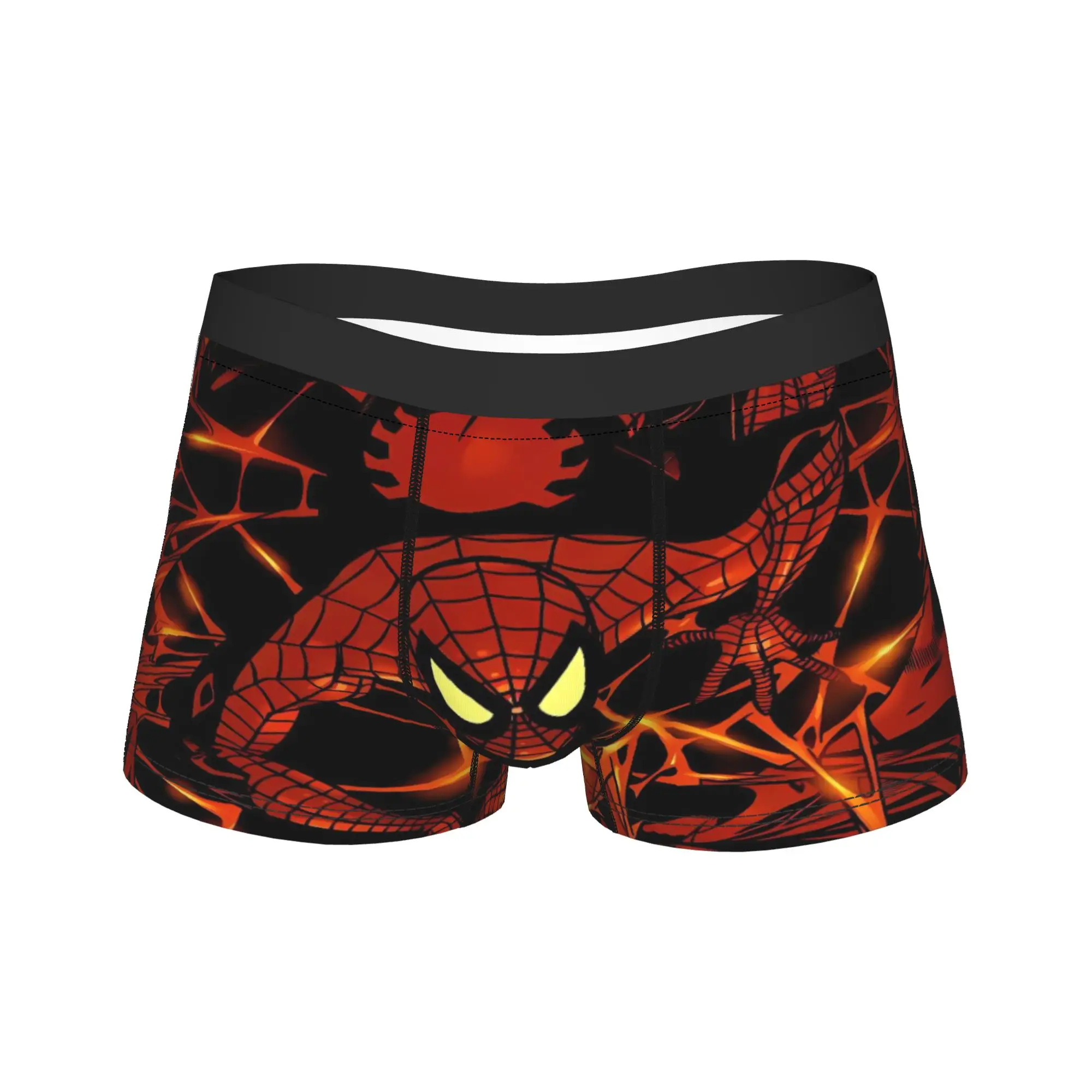 S-Spiders Heroes Underwear  Printed Trunk Quality Men Panties Breathable Boxer Brief Birthday Gift