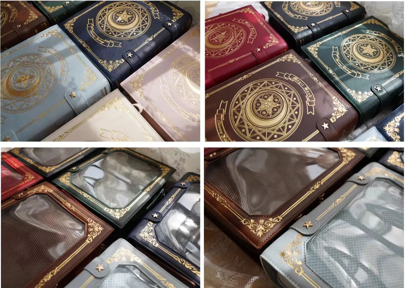 Japanese Original Cute Magic Book Lta Bag Sweet Bronzing Retro Lolita Academy Style Shoulder Oblique Straddle Bag Girl