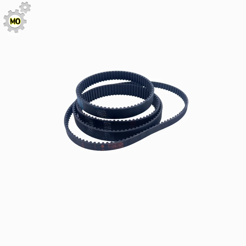 Sabuk Timing Karet HTD 5M Panjang 540 545 550 555 560 565 570 575 580 585 590 595 600mm Lebar Sabuk 10-50mm Sabuk Loop Tertutup HTD 5M