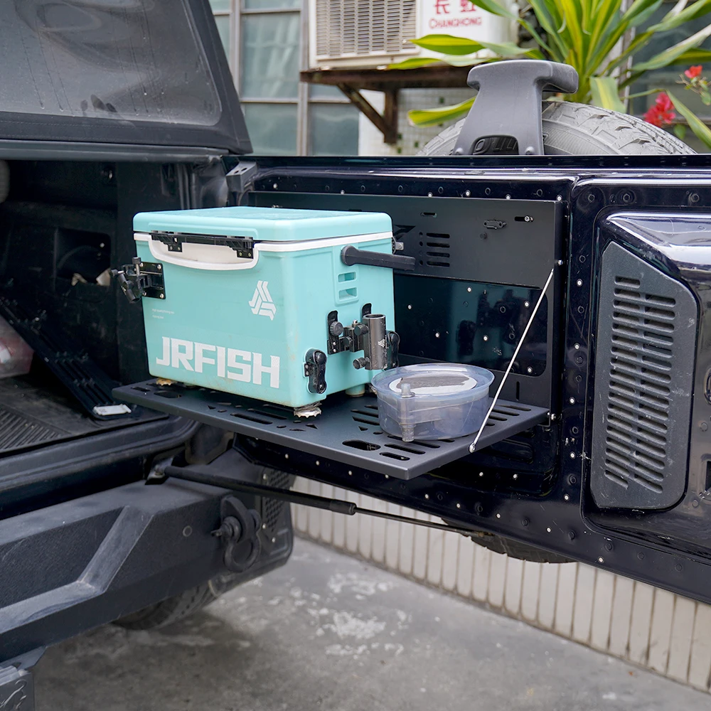 2/4-Door Tailgate Table, for Luggage Storage, Shelf/Load Platform, Designed for Camping, Suitable for 2021-2025 Ford Bronco