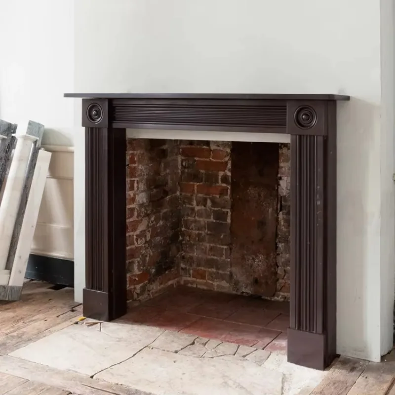 【ساخن】مدفأة كهربائية مثبتة على الحائط من الرخام الأسود