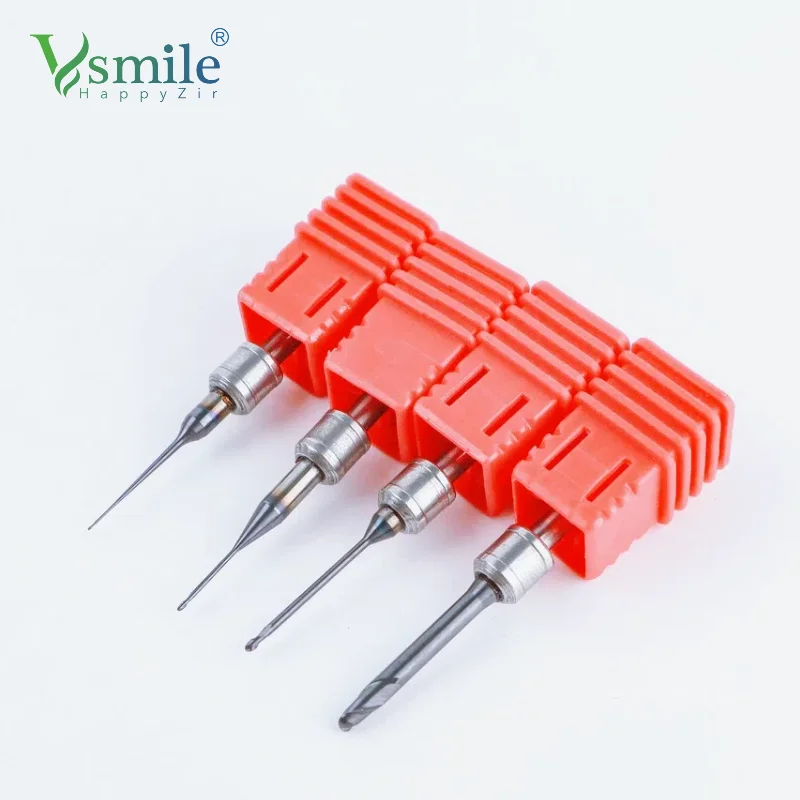 Aman Girrbach Shank 3.0 Diamond Coating Drills PMMA Zirconia Milling Burs for Dental Lab CADCAM Machine