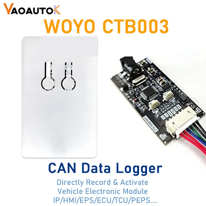 Automotive Diagnostic Tool 2023 WOYO CTB003 For All Car CAN BUS Module Data Transceiver For EPS/IP/HMI CAN BUS Data Logger