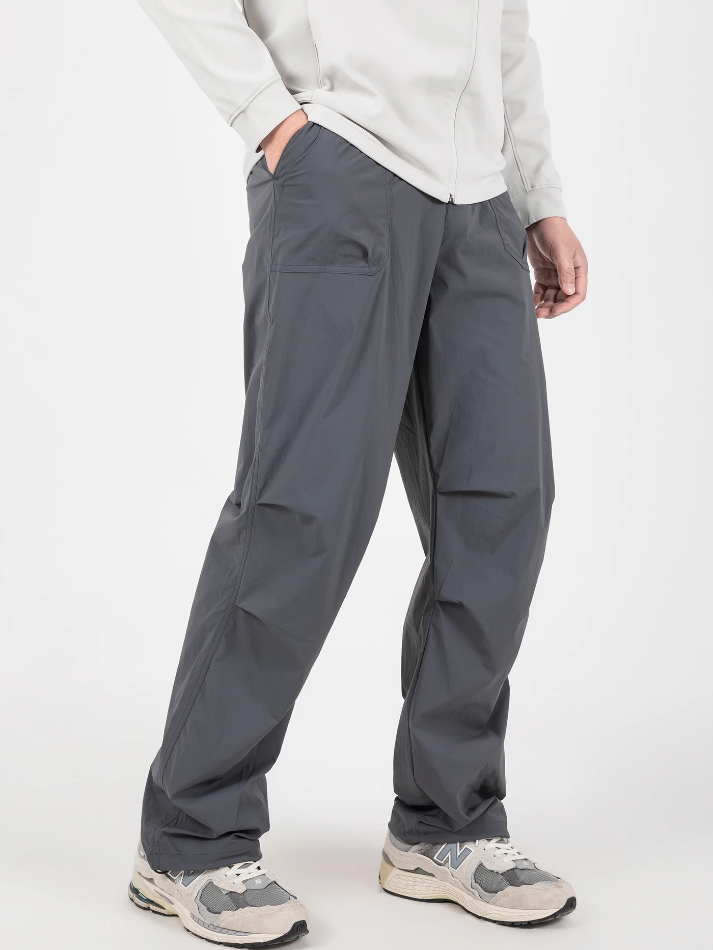 

Spring Couple Sle Loose Straight Leg Sports Outdoor Hiking Lightweight Qui Dry Breathable Casual Pants Nylon Fabric