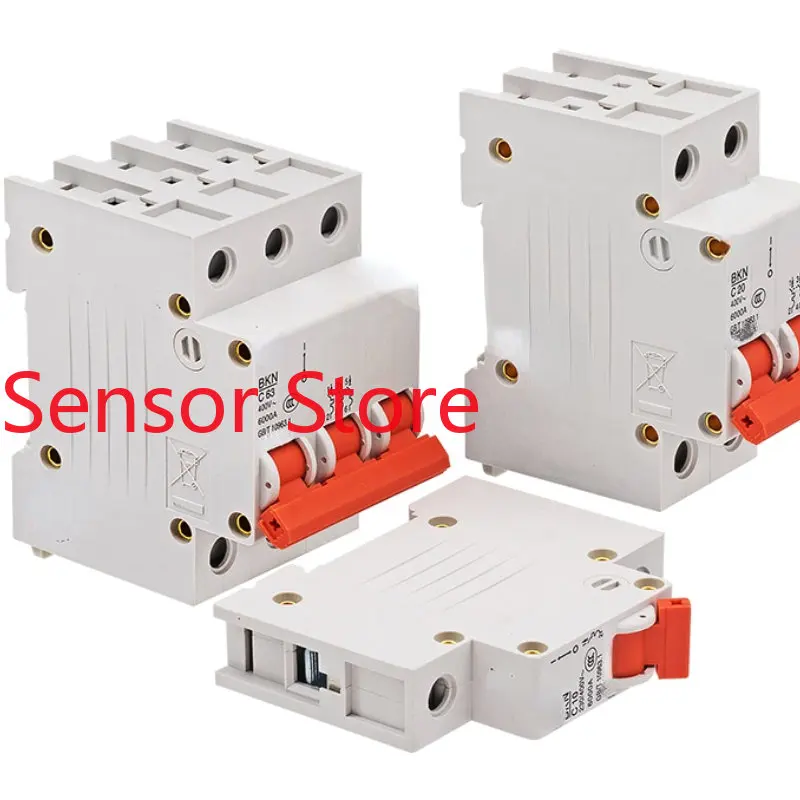 5PCS Small Circuit Breaker BKN 1P C 10 16 20 25 40 50 63 A