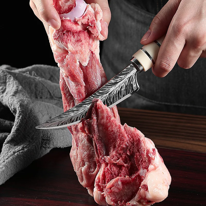 Professional Stainless Steel Kitchen Knives, Multi-Functional Knives, Kitchen Steak Knife, Cutting and Boning Knife, Fruit Knife