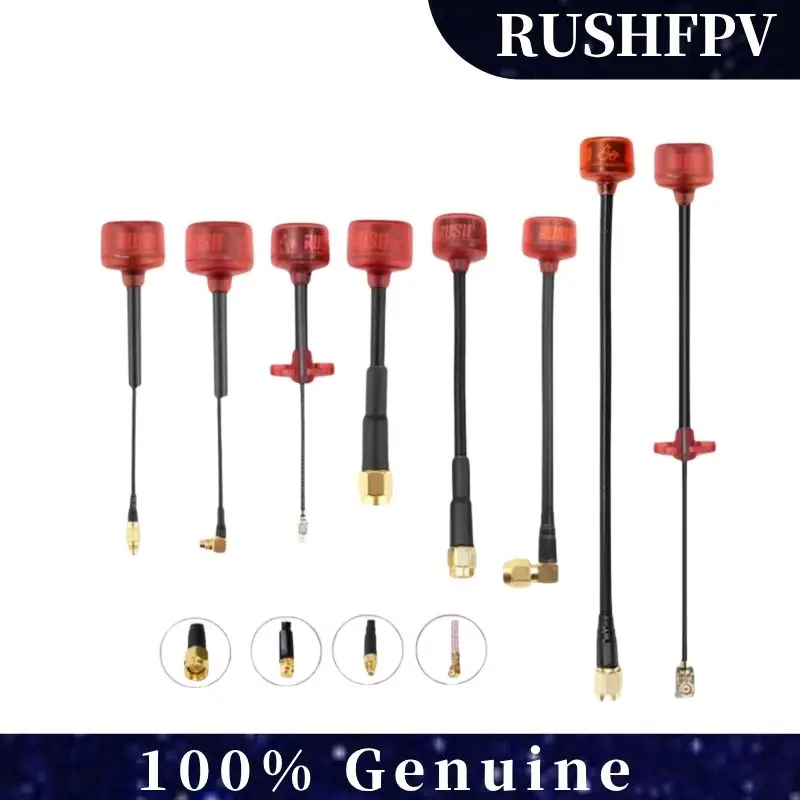 

Rush Cherry FPV 5.8G Антенна LHCP RHCP SMA MMCX UFL Переходник для гоночной антенны дальнего действия для гоночного дрона RC FPV