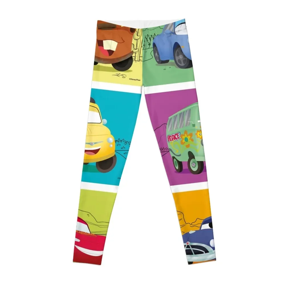 

Cars movie Leggings Women's sportswear exercise clothing for Fitness's gym clothes Womens Leggings