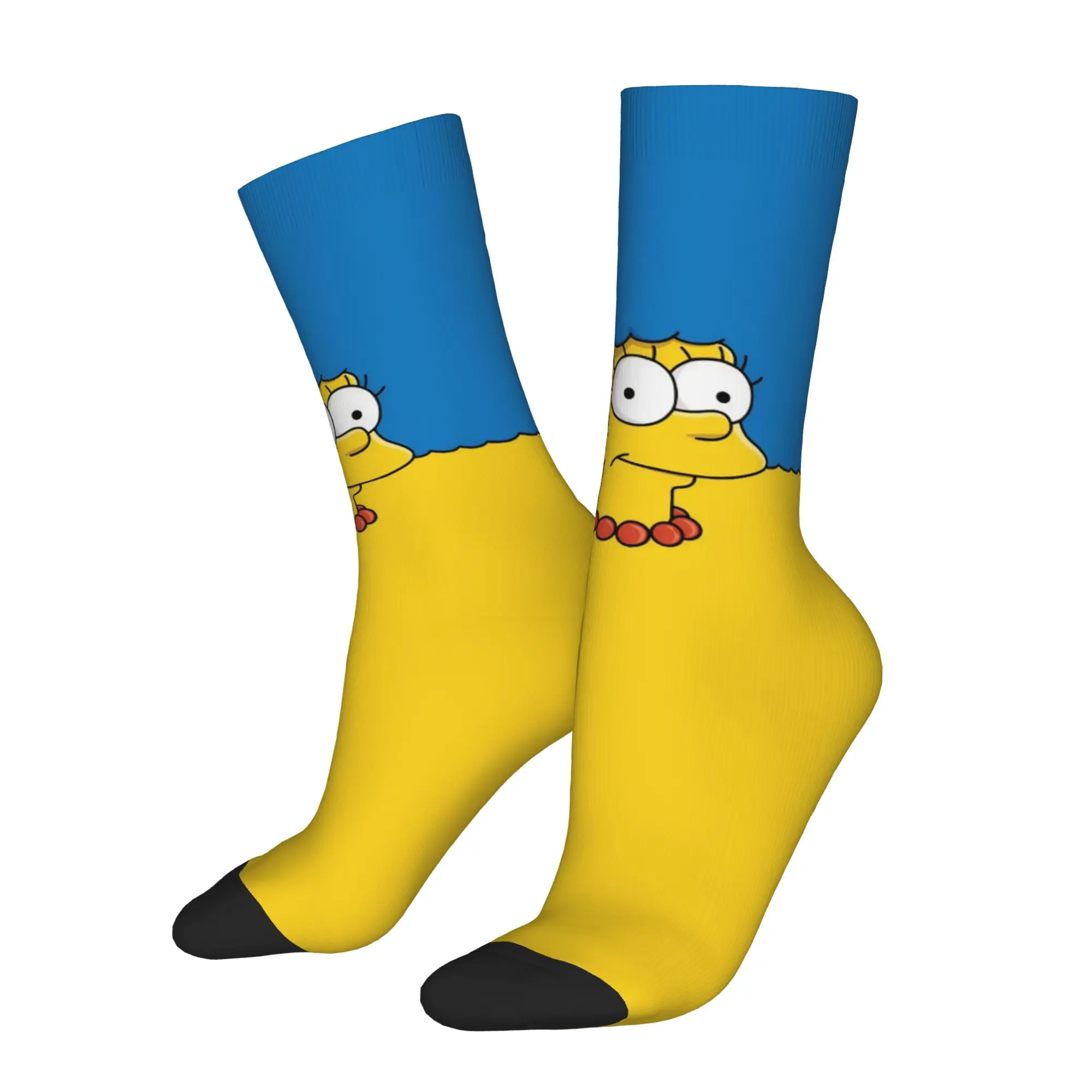 Winter Warm Funny Unisex Cartoon S-Simpsons Socks  Breathable Sports Socks