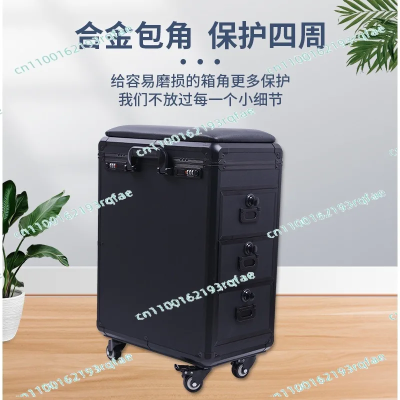 Portable Workbench for Travel  Artists  Equipment Trolley Case Hand  Multifunctional Storage Case