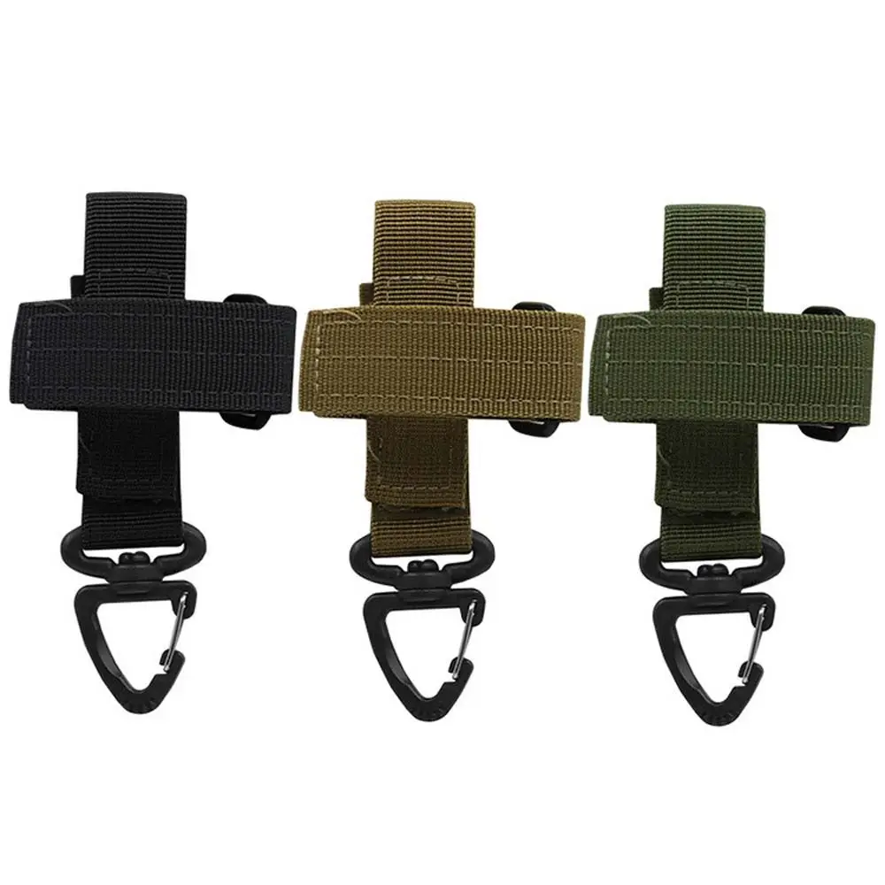 Buckle Outdoor Keychain Gloves Rope Holder Camping Equipment Buckle Hook Camping Hanging Buck Gloves Hook Carabiner Belt