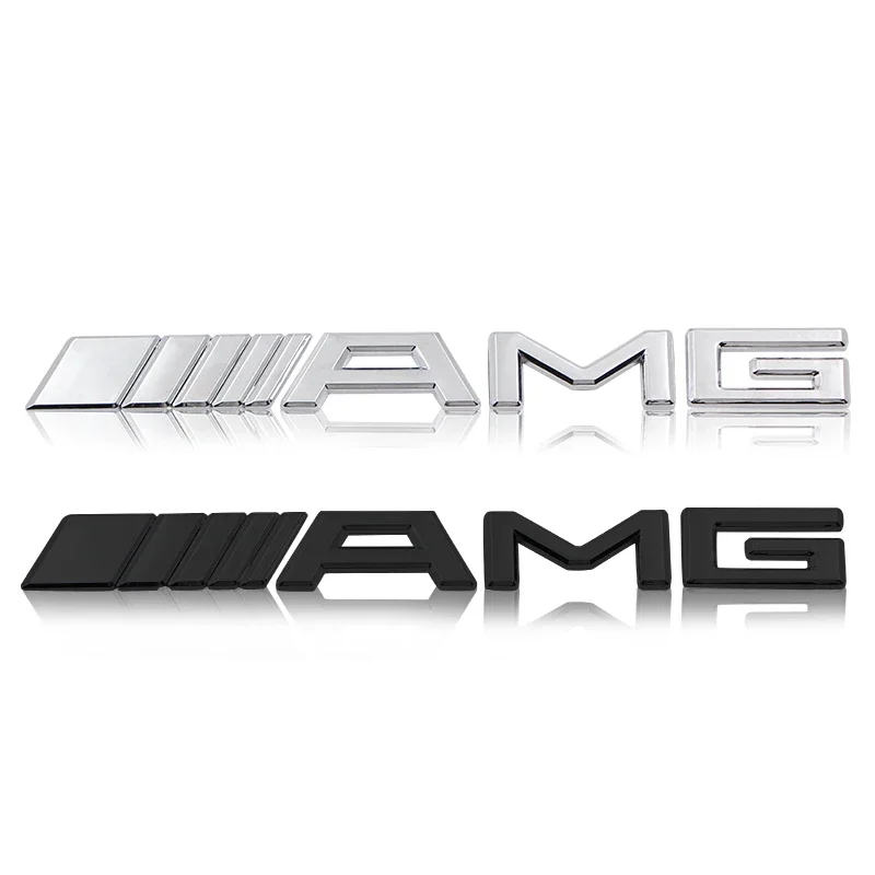 Autocollant décoratif pour coffre arrière, emblème AMG, accessoires de modification pour Mercedes Benz Classe A, C, G, M, S, W176, W204, W212