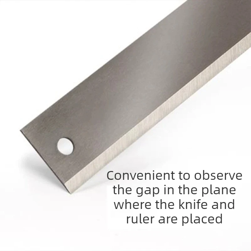12-36 Inch Guitar Fret Level Ruler Stainless Steel Guitar Fingerboard Measuring Ruler High-precision Fret Repair Leveling Knife