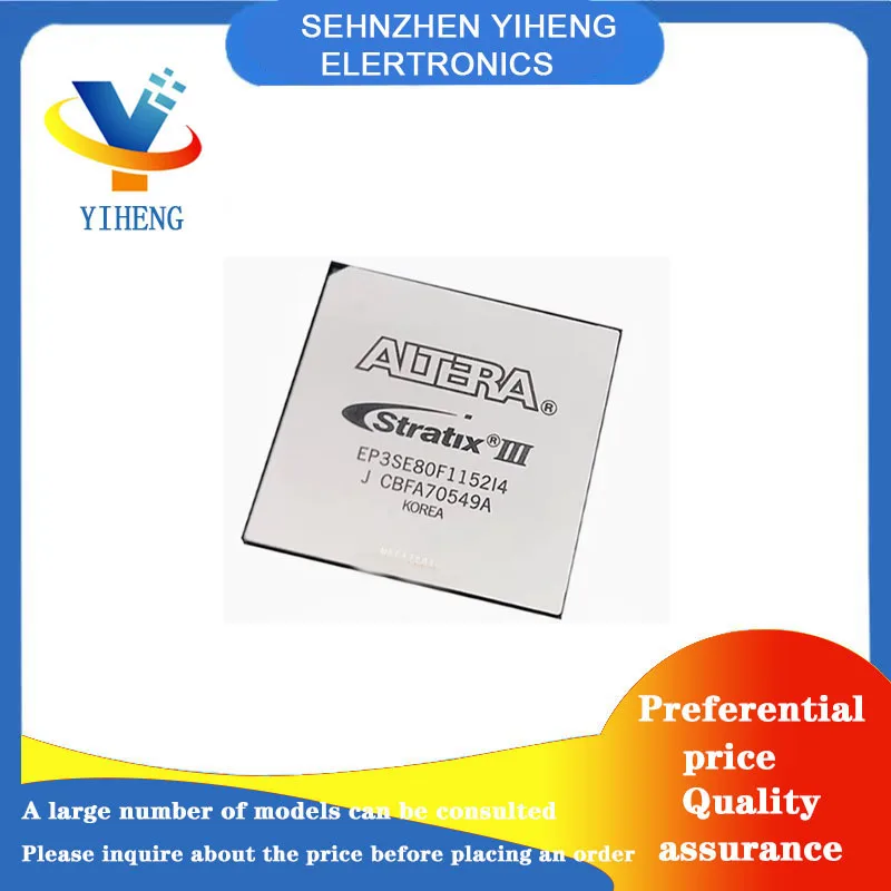 

EP3SE260F1156 100% New Original Integrated Circuit Electronic Components BGA Direct payment
