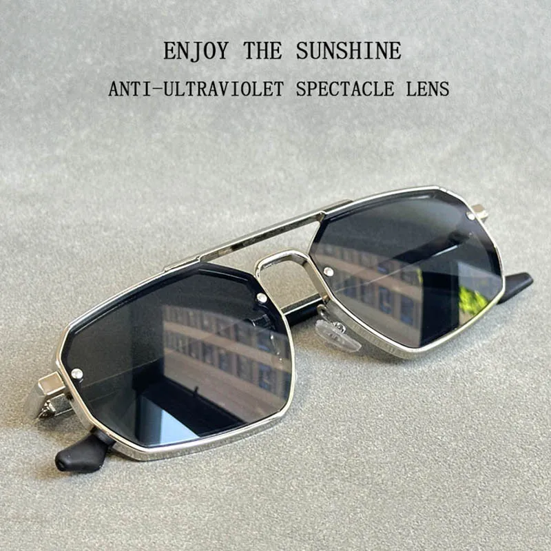 Punk Sunglasses For Men Retro Luxury Steampunk Sunglasses Women Trendy Vintage Fashion Glasses Gafas De Sol Hombre Dropshipping