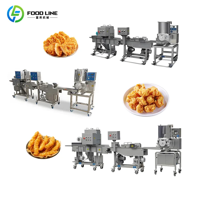 Customized Automatic Chicken Nuggets Forming Machine Commercial Meat Patty Production Equipment