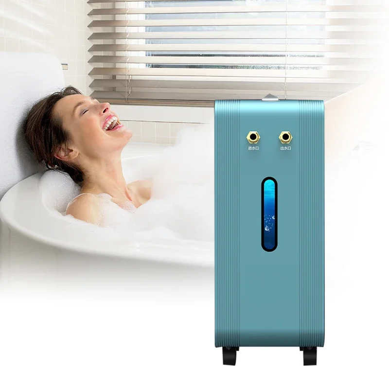 PEM Electrolyzer Technology Hydrogen Bath Machine Micro Hydrogen SPA Bath H2 Hydrogen Bubble for    Care Spa Center