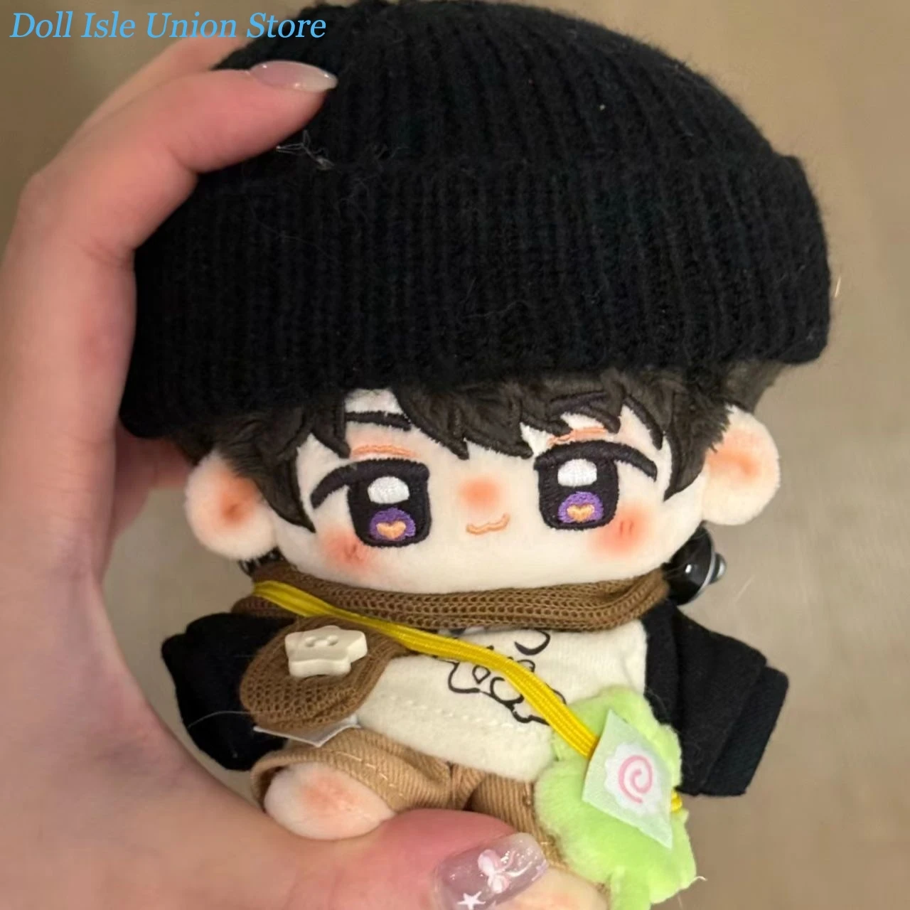 

Caleb Cotton Doll Plush Stuffed Toy Lovely 10cm Anime Love and Deepspace Dress Up Figurine Plushie Cosplay Gift