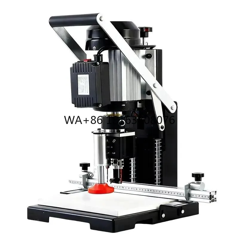 Portable Single-Head Hinge Boring Machine High-Precision Cabinet Door Hinge Holes Manual/Automatic Woodworking Machinery PLC