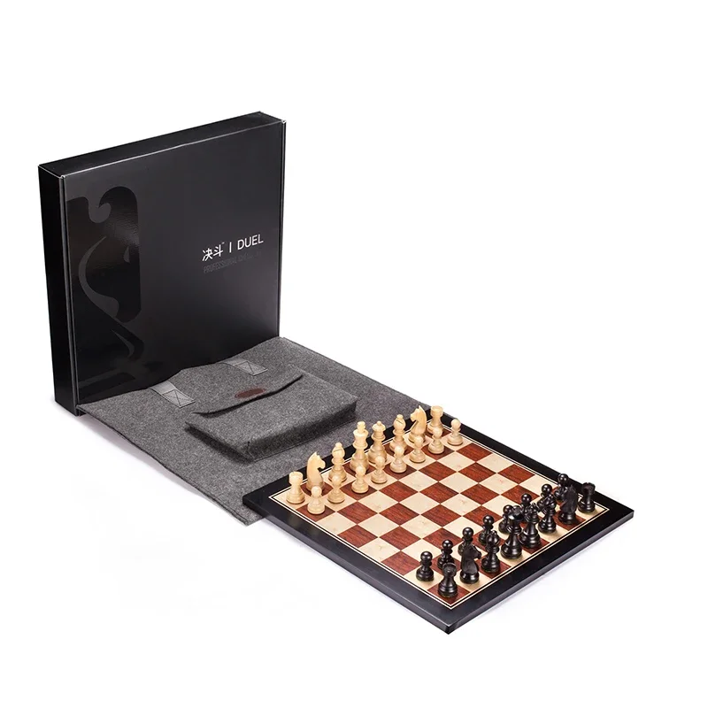 

Portable Professional Chess Table Game Medieval Children Adult Luxury Wooden Chess Table Travel Games Jeu De Table Entertainment