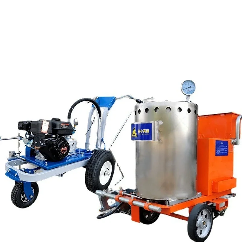 Cold spray road marking machine, high-speed route paint marking car, lane marking machine