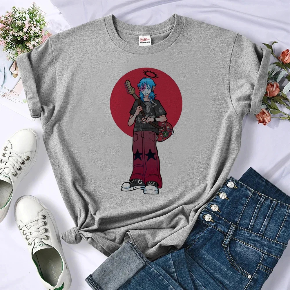 Sally Face tshirt women baddie grunge 80s clearance sales cute tshirt jojifuku japan anime aesthetic clearance sales