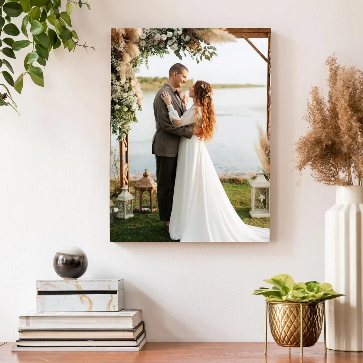 Custom Photo Canvas Prints – Suitable for Living Room, Bedroom, and Office Decor – Gifts for Weddings, Anniversaries, and Family image 5