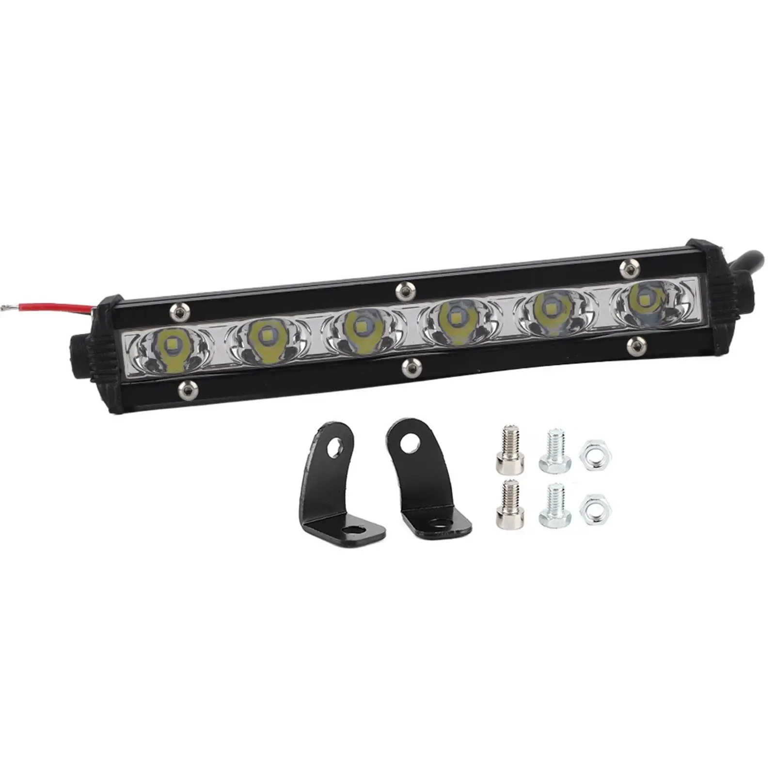

7in 18W 6LED 6000K for White Work Light IP67 Ultra Slim Lamp Bar Stripe for offroad Ships Auto car accessories