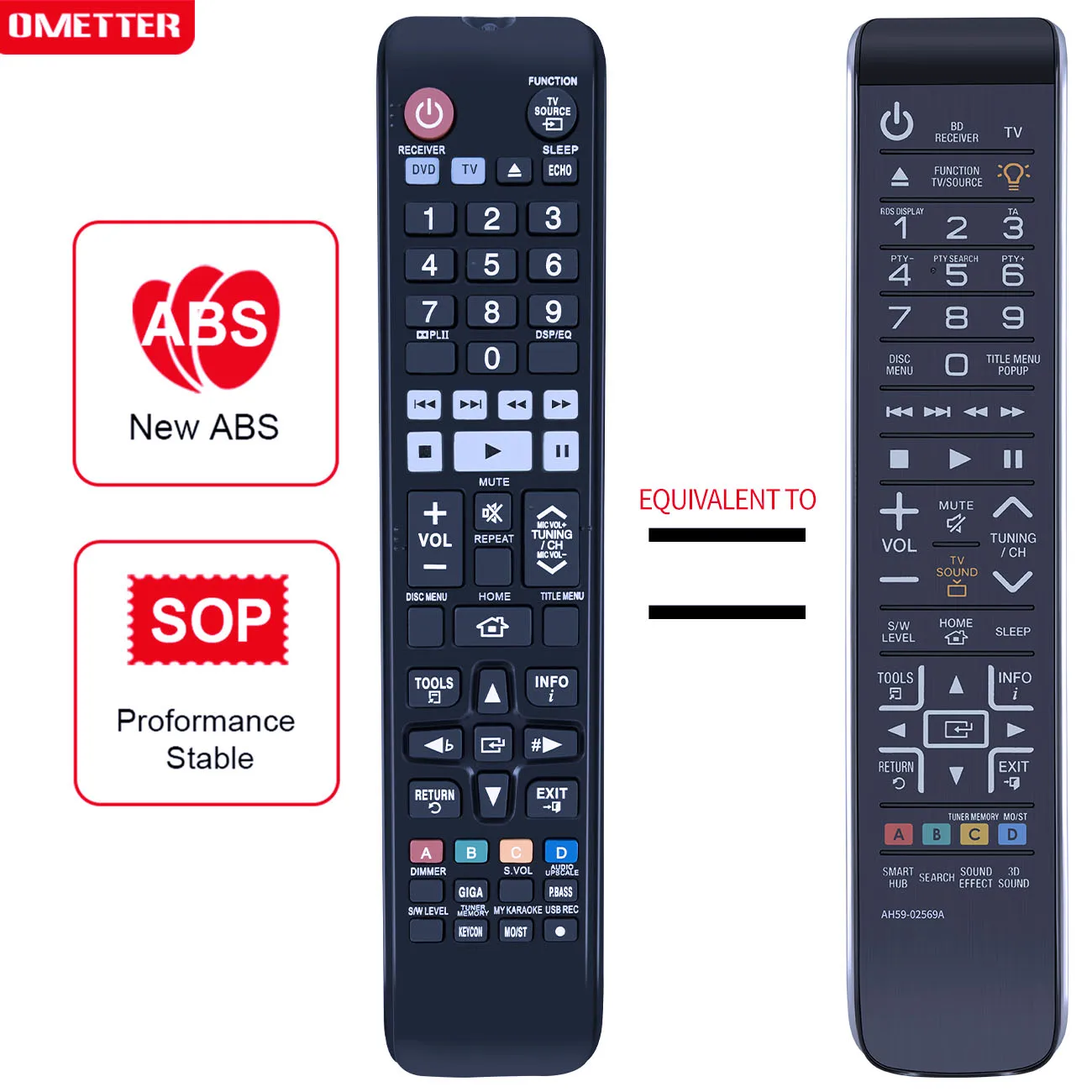 

Accoona New Original Remote Control AH59-02569A Suitable for Samsung LCD Smart TV Remote