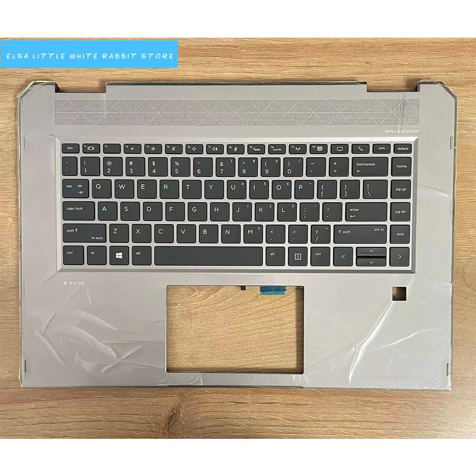 FOR HP X360 ZBook Studio G5 Palmrest with Backlit Keyboard L34210-001