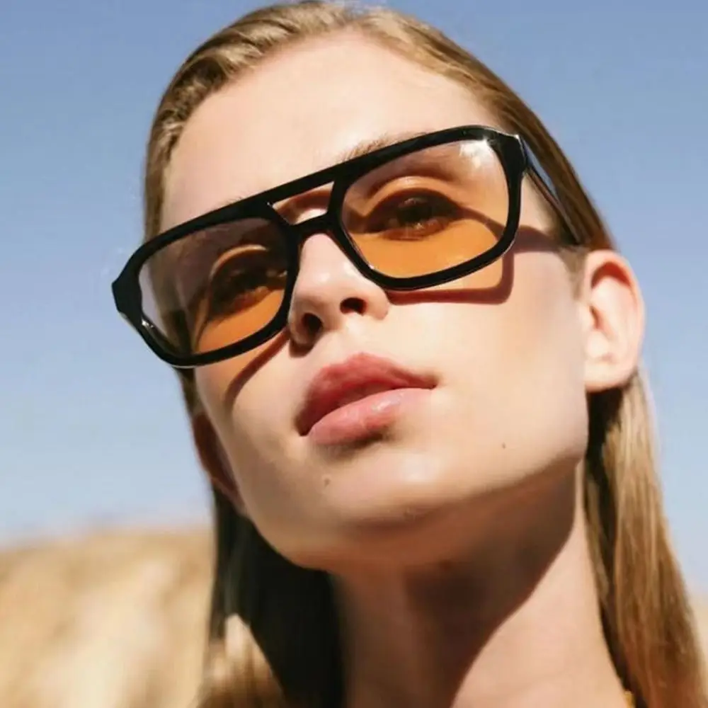 موضة أنيقة ريترو ليوبارد النظارات الشمسية UV400 العصرية المرأة النظارات في الهواء الطلق الترفيه الرجال مربع نظارات شمسية للنساء والرجال