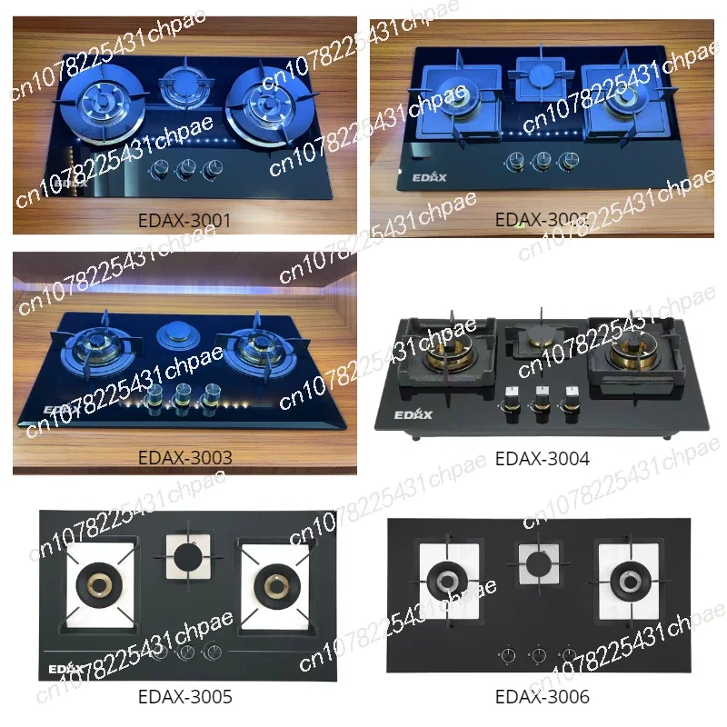 Hot sale fashion attractive design recessed stove combination gas hob 3 burners built in gas stove kitchen gas cooktops