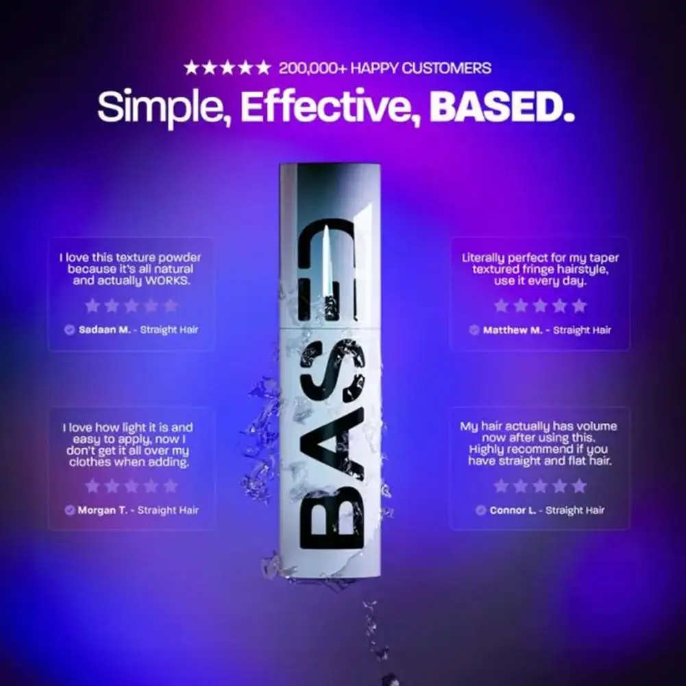 يضيف رذاذ الشعر الملح البحري طويل الأمد حجمًا فوريًا للرجال والنساء، مسحوق تصفيف مموج رقيق للمظهر المثالي