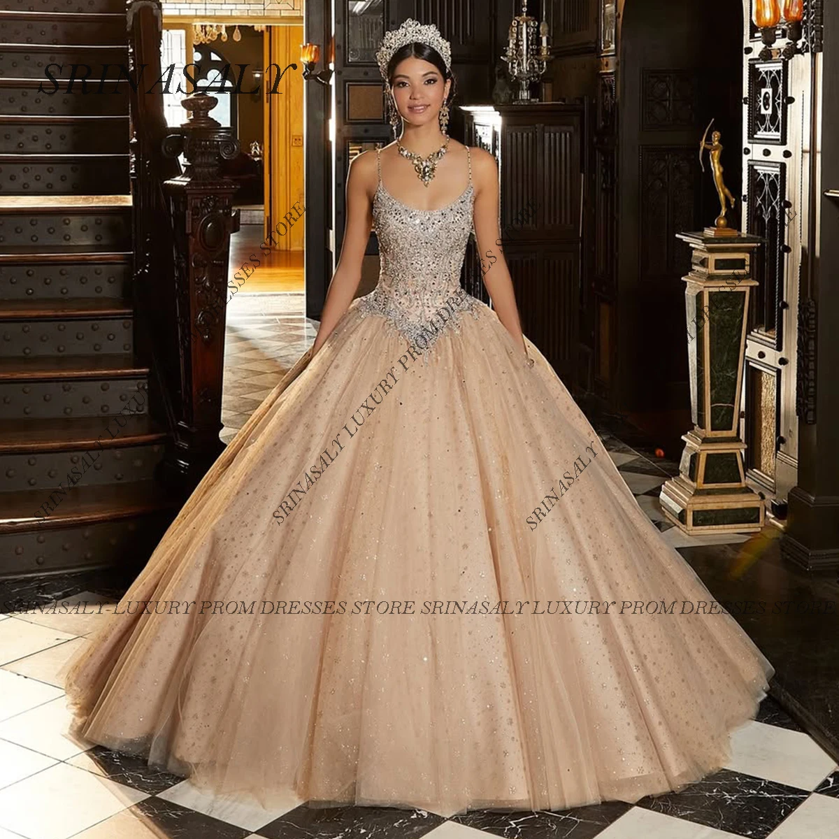 

Customized Handmade Flower Quinceanera Dress Ball Gown Mexican Princess Of Shoulder Beading Corset Sweet 16 Vestidos De 15 Años