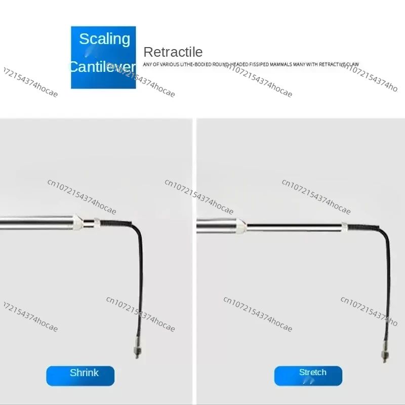 Auto Retractable High Pressure Car Wash Cantilever 360 Degrees Retractable Swing Arm Auto Repair and Beauty Equipment Rocker Arm