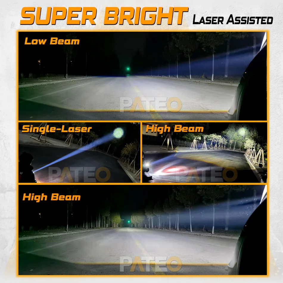 70W Bi-LED Laser Pro Projector Lens 3 inch LED Headlight For Hella 3R G5 Car Accessories Retrofit Kit High-Brightness LED Lens