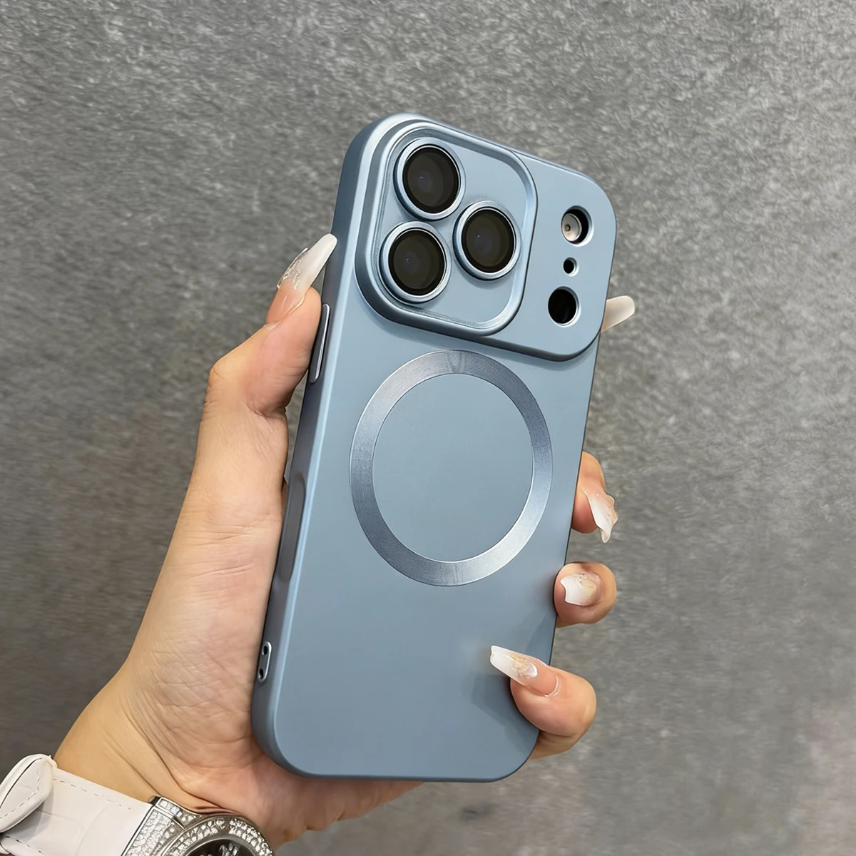 Luxuriöse galvanisierte metallisch glänzende Magnetische Hülle für iPhone 18 17 16 15 14 13 12 11 Pro Max 17 Air Unisex stoßfeste weiche Abdeckung