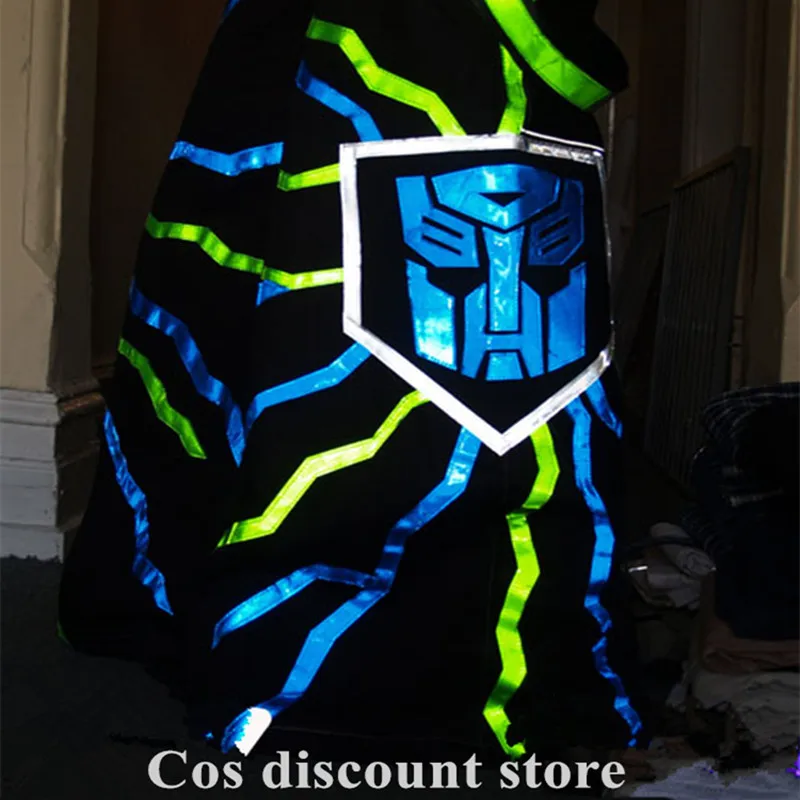 Cool Pattern New Style Ghost Walk Costume Reflective Pants Shuffle Luminous Pants Casual Hip-hot Dance Trousers Fashion