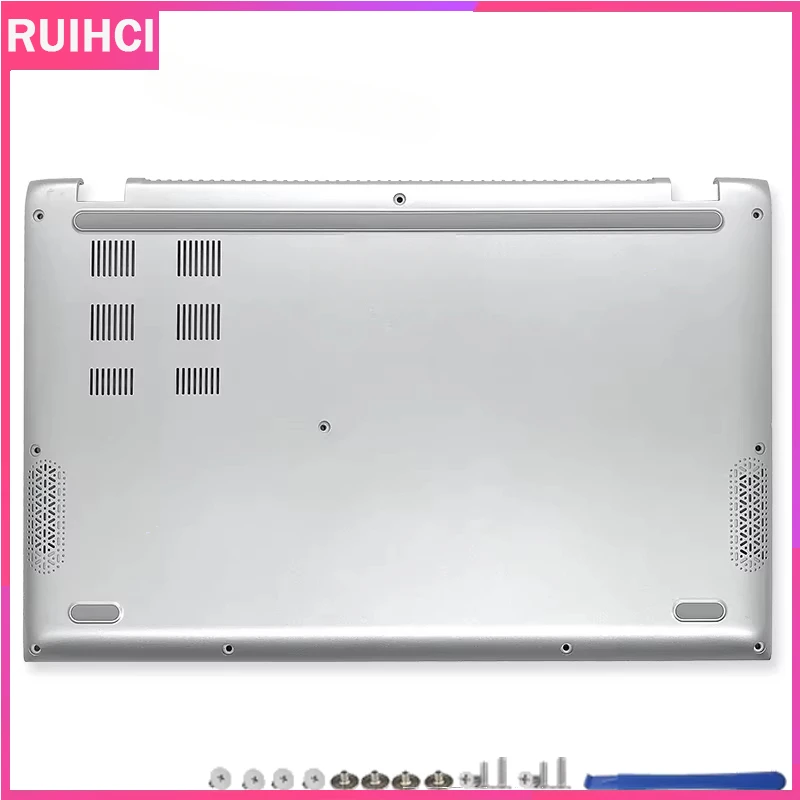 สําหรับ VivoBook 14 X412 V4000F R424F A412D แล็ปท็อปใหม่หน้าจอ LCD ปกหลังด้านหน้า Palmrest Lower ด้านล่าง Silver