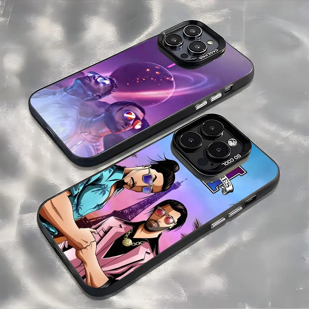 PNL QLF Rapper singer Phone Case For lMDColor Silver Shell For lPhone 18 17 16 e 15 14 13 12 11 Pro Max Plus