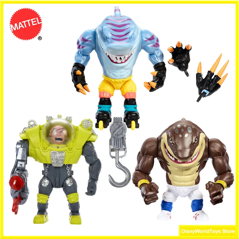 100 % Original Mattel Street Sharks Dr. Piranoid Streex Big Slammu 30. Jahrestag Auf Lager Anime